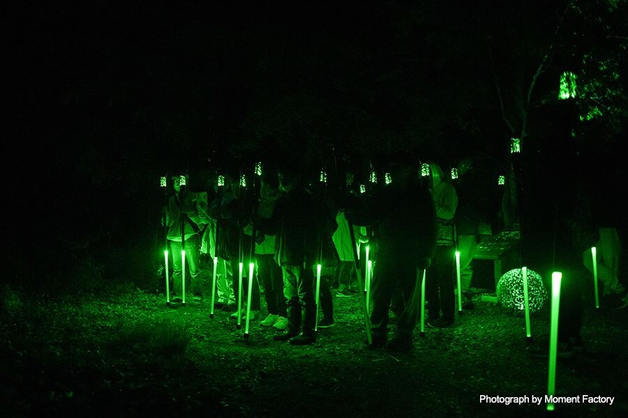 案例｜必发88为壮观的Kamuy Lumina魔法夜行旅游项目提供配乐设备