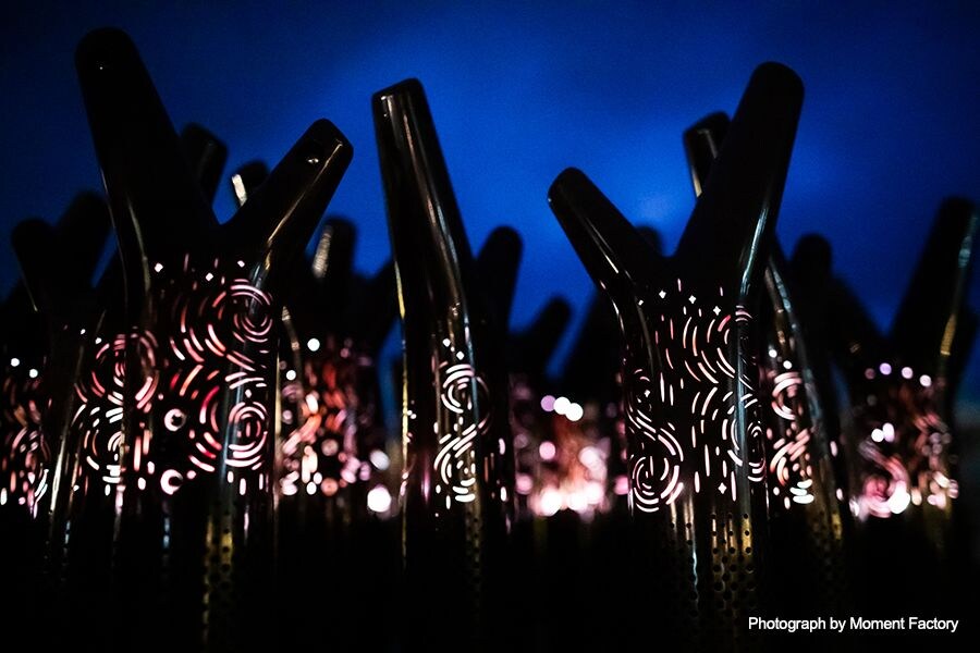 案例｜必发88为壮观的Kamuy Lumina魔法夜行旅游项目提供配乐设备